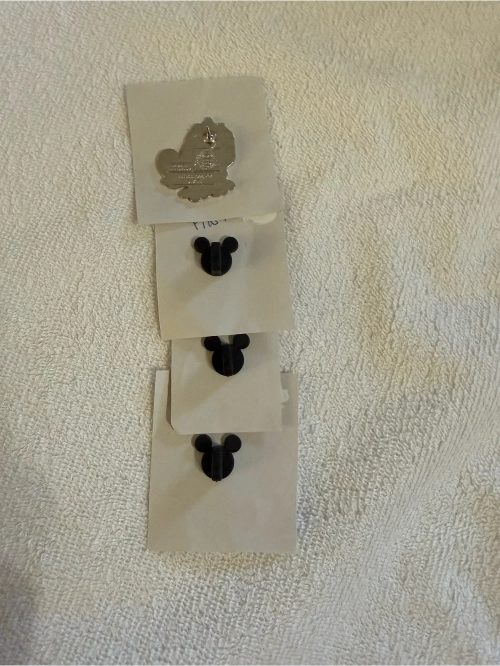 Disney Black Lanyard with Colorful Enamel Character Pins